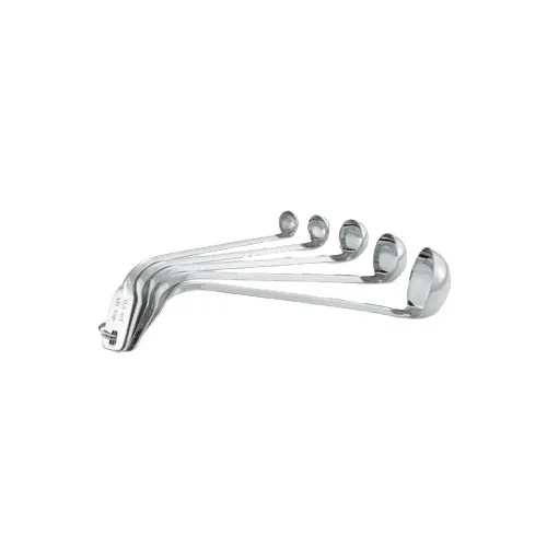 Vollrath 44572 Measuring Ladles, 5-Piece Set, Short Handles, Small Capacity