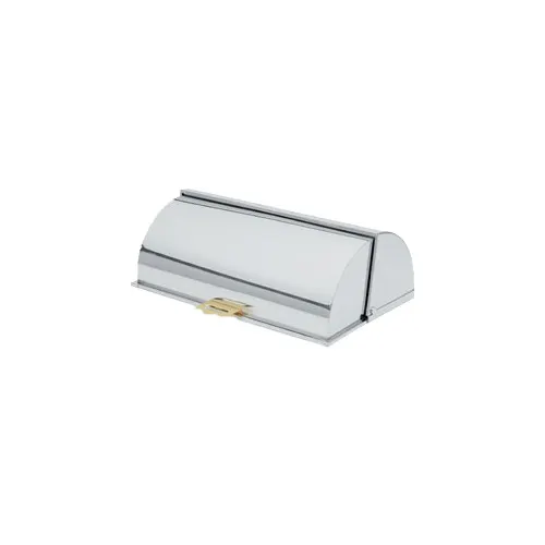 Vollrath 46052 Roll Top Chafer Cover – Full‑Size Stainless, Brass, 9‑1/2", Fits Dripless Pan