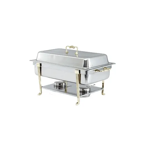 Vollrath 46059 Water Pan, Full Size, Stainless Steel with Mirror Finish, Dripless, NSF, Made in USA