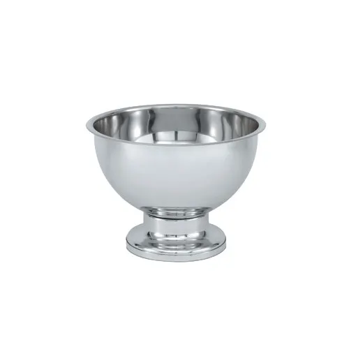Vollrath 46072 New York, New York Punch Bowl, 5‑Gallon (20 Qt) Mirror Stainless Steel 18‑8