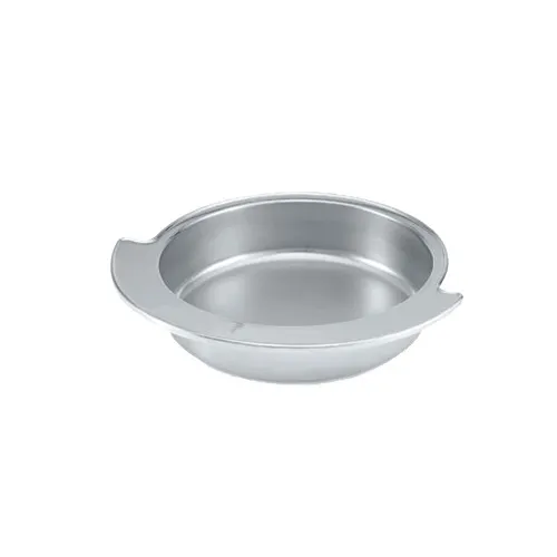 Vollrath 46269 Round Water Pan, Dripless Design, Imported Smallwares Accessory for Chafing Dishes