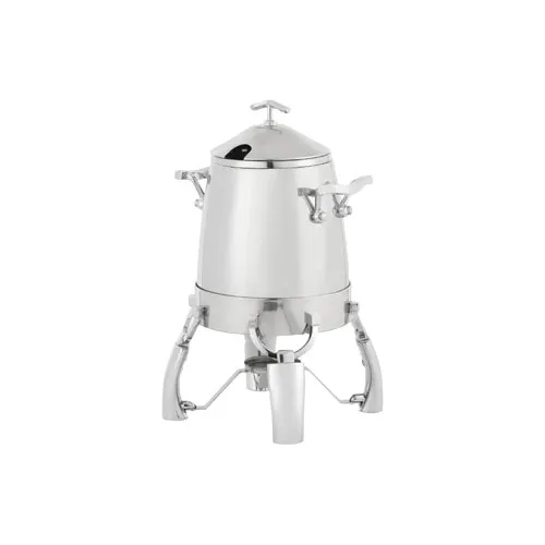 Vollrath 4635410 Somerville Gravy/Sauce Urn, 4 Qt, 13"W x 11"D x 19-3/4"H, Stainless Steel, Cover