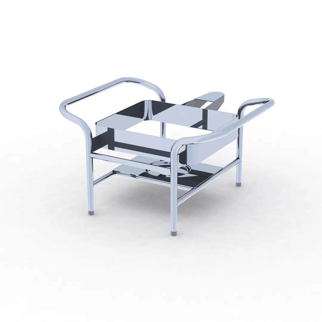 Vollrath 4644055 Chafer Stand – 2/3‑Size Mirage, Fits Fuel Cups, Heater/Warmers, Steel