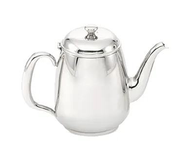 Vollrath 46595 Coffee Server, 34 Oz (1.0 L), 5‑7/8"H, Steel, Mirror Exterior, Satin Interior