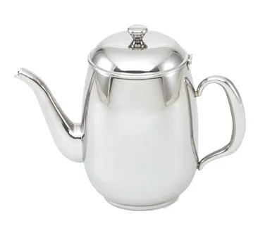 Vollrath 46596 Orion Coffee Server, 68 Oz (2.0 L), 7-11/16"H, Stainless Steel, Gooseneck Spout