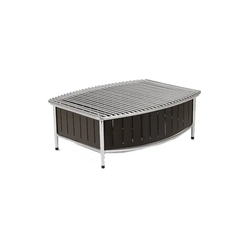 Vollrath 4667575 Station – Chafing Griddle & Wire Grill, 21" x 16" x 7-1/2", Black Aluminum/Steel