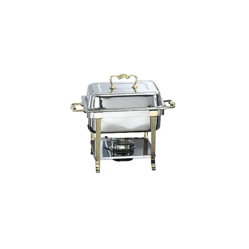 Vollrath 46858 Dripless Water Pan, 1/2 Size, Stainless Steel, for 46035 & 99870 Dakota Chafer