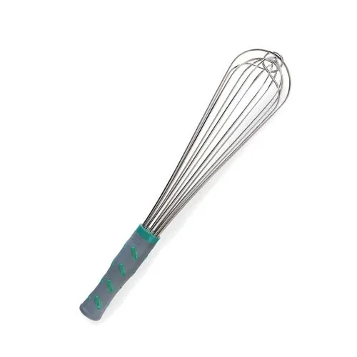 Vollrath 47092 French Whip 14" Aqua Nylon Handle, Heat-Resistant to 475°F, 304 Stainless Wires, NSF
