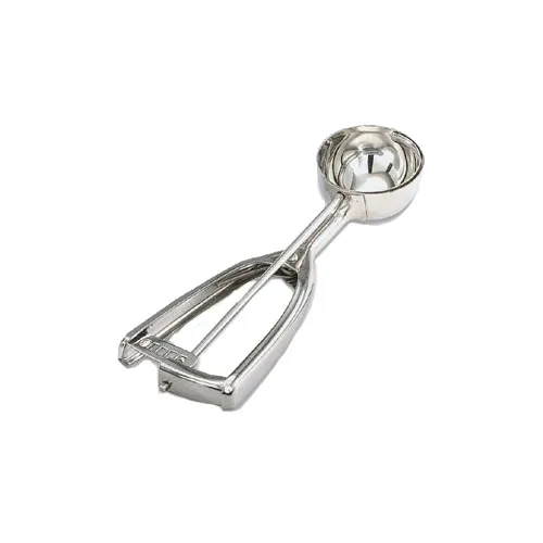 Vollrath 47161 Disher, Round Bowl, Size 100 (3/8 Oz. Capacity), 1-1/8" Bowl Dia.