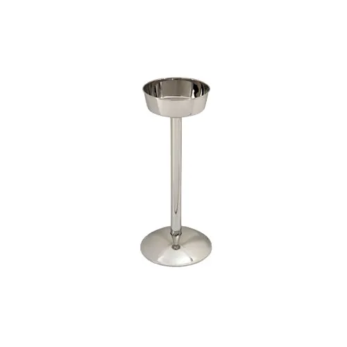 Vollrath 47611 Wine Bucket Stand, 18-10 Stainless Steel, Mirror Finish, 7-3/4"D x 23-5/8"H