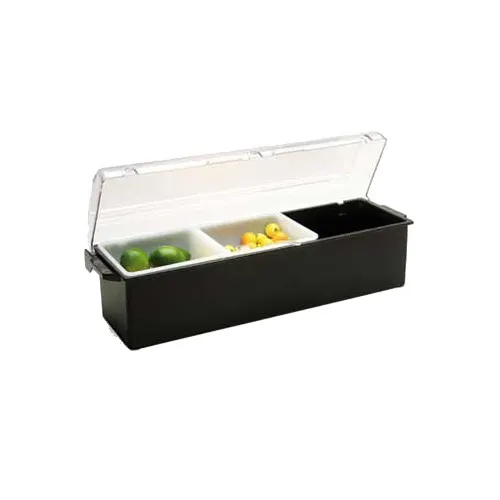 Vollrath 4762-06 Kondi-Keeper™ Condiment Dispenser, 18", Plastic, Notched Lid