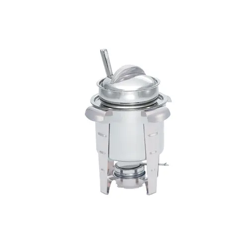 Vollrath 49523 Maximillian Steel Marmite, 4.2 Quart, 18-8 Stainless, Mirror Finish, 18" Dia, 13" H