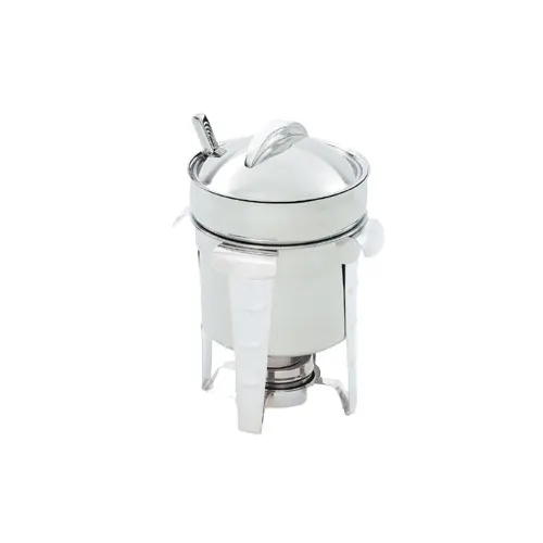 Vollrath 49524 Maximillian Steel Marmite, 7.4 Quart, 18-8 Stainless, Mirror Finish, 11" Dia x 16" H
