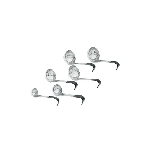 Vollrath 4970120 Ladle, 1 Oz, 1-27/32" Bowl, 6" Kool-Touch Handle, 18/8 Steel, Antimicrobial
