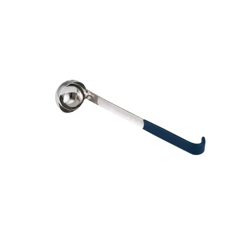 Vollrath 4980230 Ladle, 2 oz, One-Piece, 18/8 Stainless Steel, 9-7/8" Handle, Antimicrobial