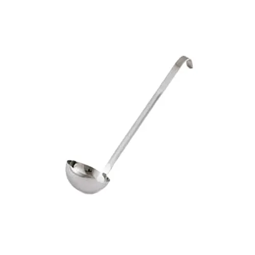 Vollrath 4980810 Ladle, 8 Oz Heavy Duty, 18/8 Stainless Steel, 12-5/8" Handle, 4" Bowl, NSF