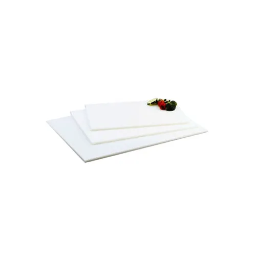 Vollrath 5200000 Cutting Board, White, 12"W x 18"D x 1/2" Thick, HD Polyethylene, NSF Certified
