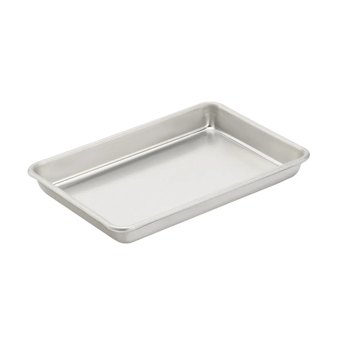 Vollrath 5228 Wear-Ever® Sheet Pan, 1/8 Size, 9-1/2"W x 6-1/2"D x 1"H, 16ga Aluminum
