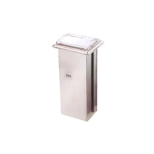 Vollrath 6525-28 Napkin Dispenser, 9½"L×19½"H, 5‑9/16"×7‑3/16", 500‑Cap, Steel/Chrome Faceplate