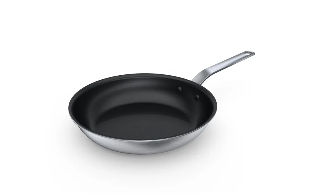 Vollrath 671307 Wear-Ever® Fry Pan, 7" Dia., Ergonomic Grip, Aluminum, SteelCoat x3 Nonstick