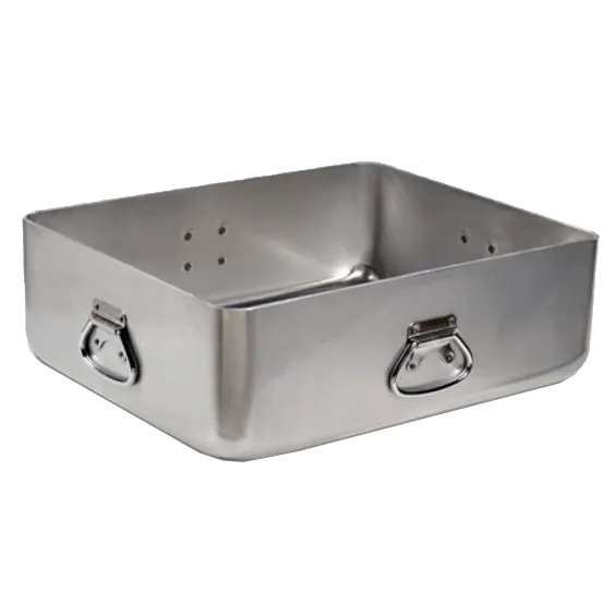 Vollrath 68391 Roasting Pan 42 Qt 20-7/8" x 17-3/8" x 7" Aluminum 4‑ga NSF Made in USA