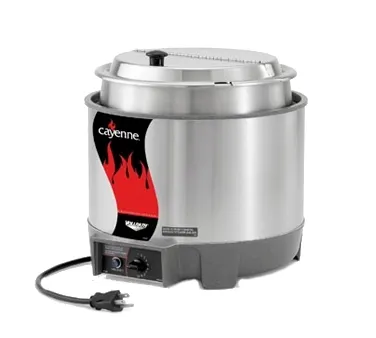 Vollrath 72009 Cayenne Round Heat 'N Serve Rethermalizer, Countertop, 11 Quart