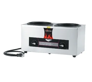 Vollrath 72045 Cayenne® Twin Well Rethermalizer, Counter Top