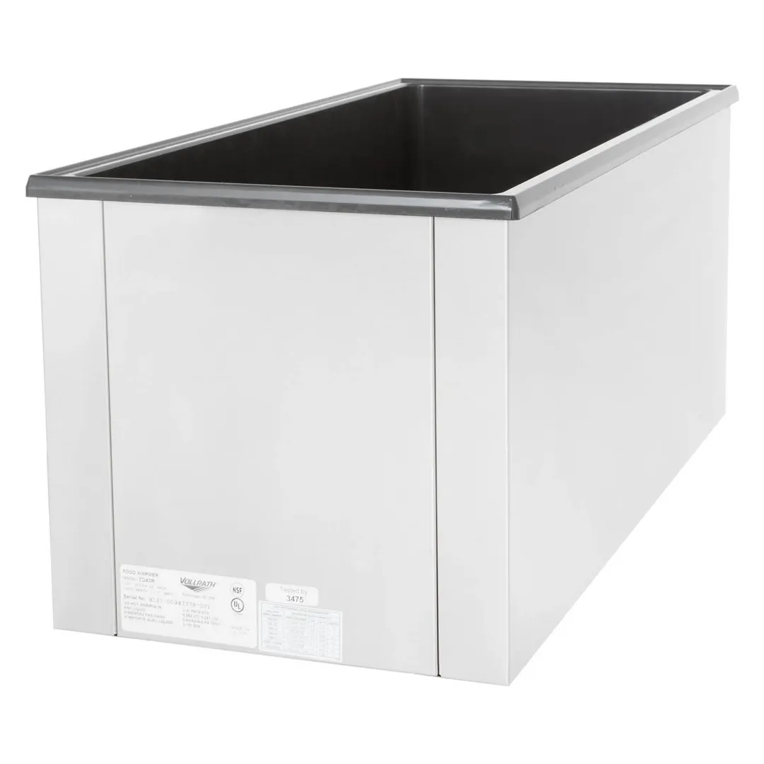 Vollrath 72051 Cayenne® 4/3 Rectangular Heat 'N Serve Rethermalizer, Countertop