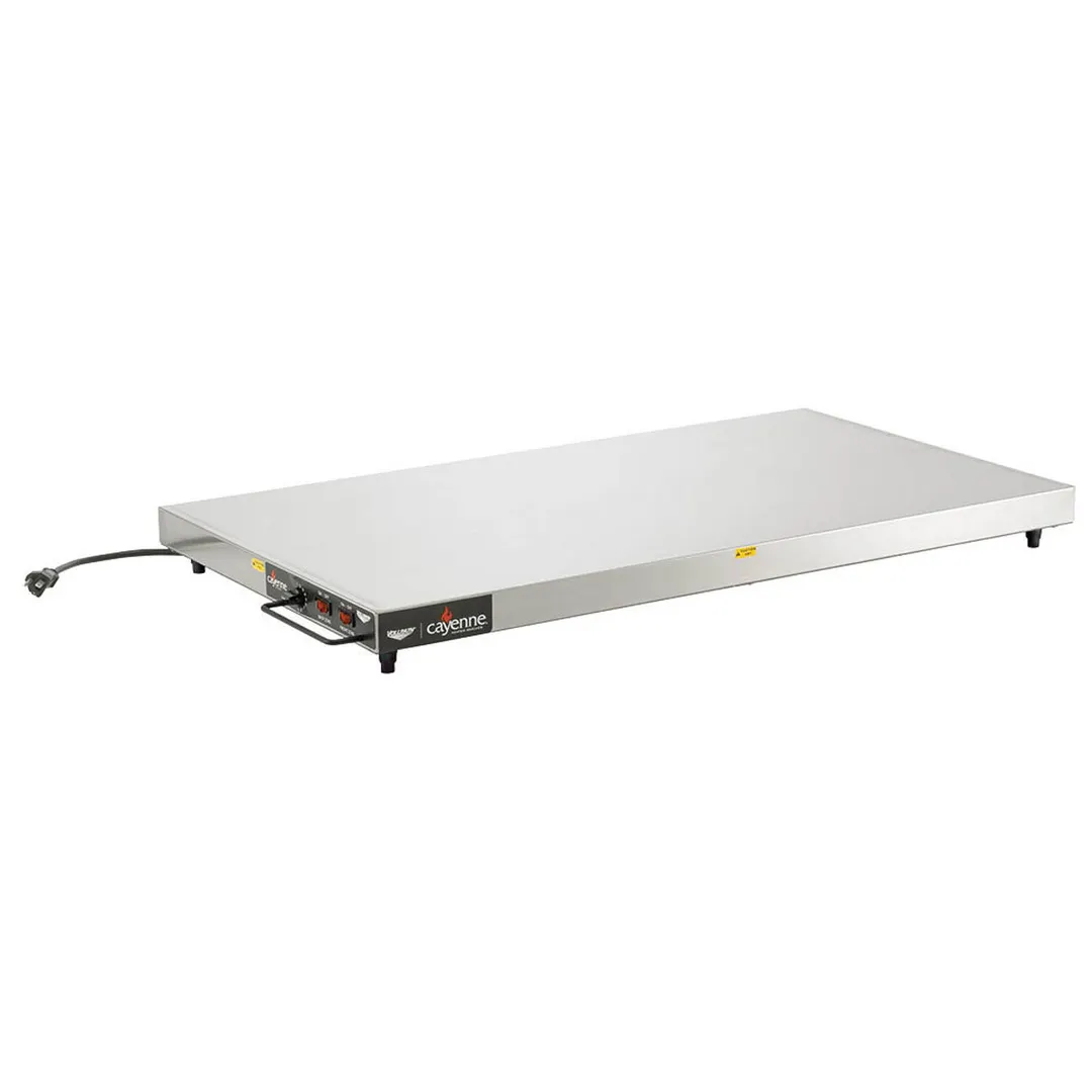 Vollrath 7277136 Cayenne Heated Shelf, 36"W X 20"D X 2-3/4"H"