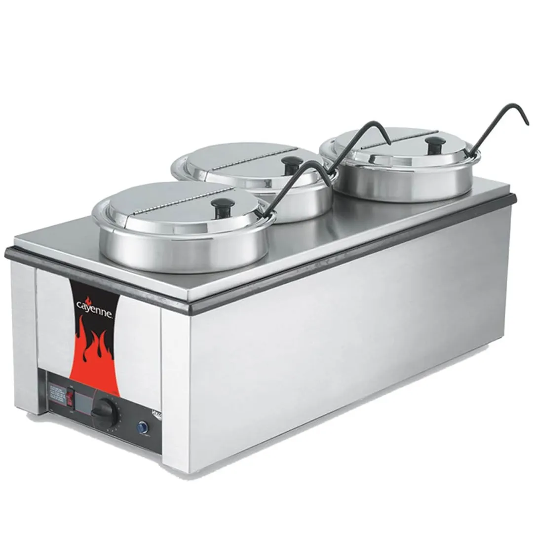 Vollrath 72788 Cayenne® 4/3 Rectangular Heat 'N Serve Rethermalizer with Accessory Kit