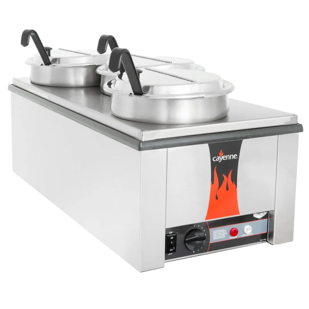 Vollrath 72788 Cayenne® 4/3 Rectangular Heat 'N Serve Rethermalizer with Accessory Kit