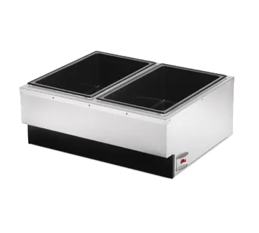 Vollrath 72789 Countertop Food Pan Warmer w/ 2 Full-Size Pan Wells, Wet Operation