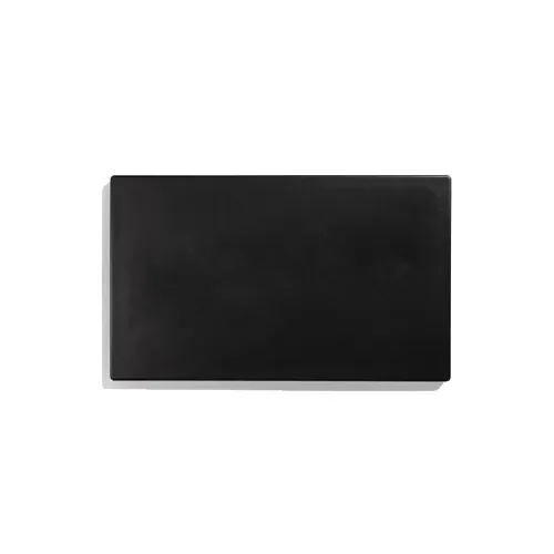 Vollrath 8240018 Miramar Template, Blank for Decorative Pans, 12" x 20", Black Thermoset Resin