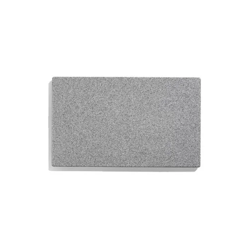 Vollrath 8240024 Miramar Template, Blank, Gray Granite, 12" x 20", Thermoset Resin