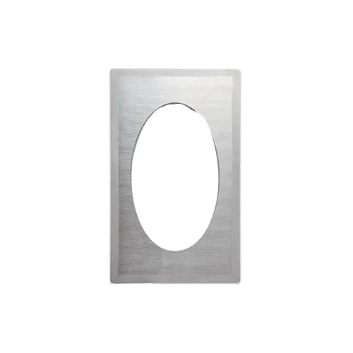 Vollrath 8240116 Miramar Template, Oval Pan, Stainless Steel Satin Finish, 12" x 20"
