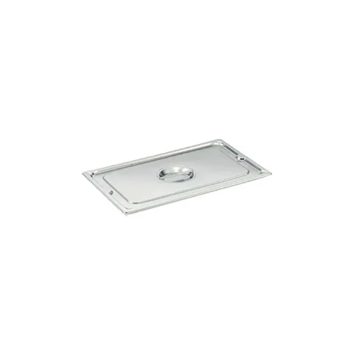 Vollrath 93500 Super Pan Cover, 2/4 Gn Flat, Solid, 22 Gauge