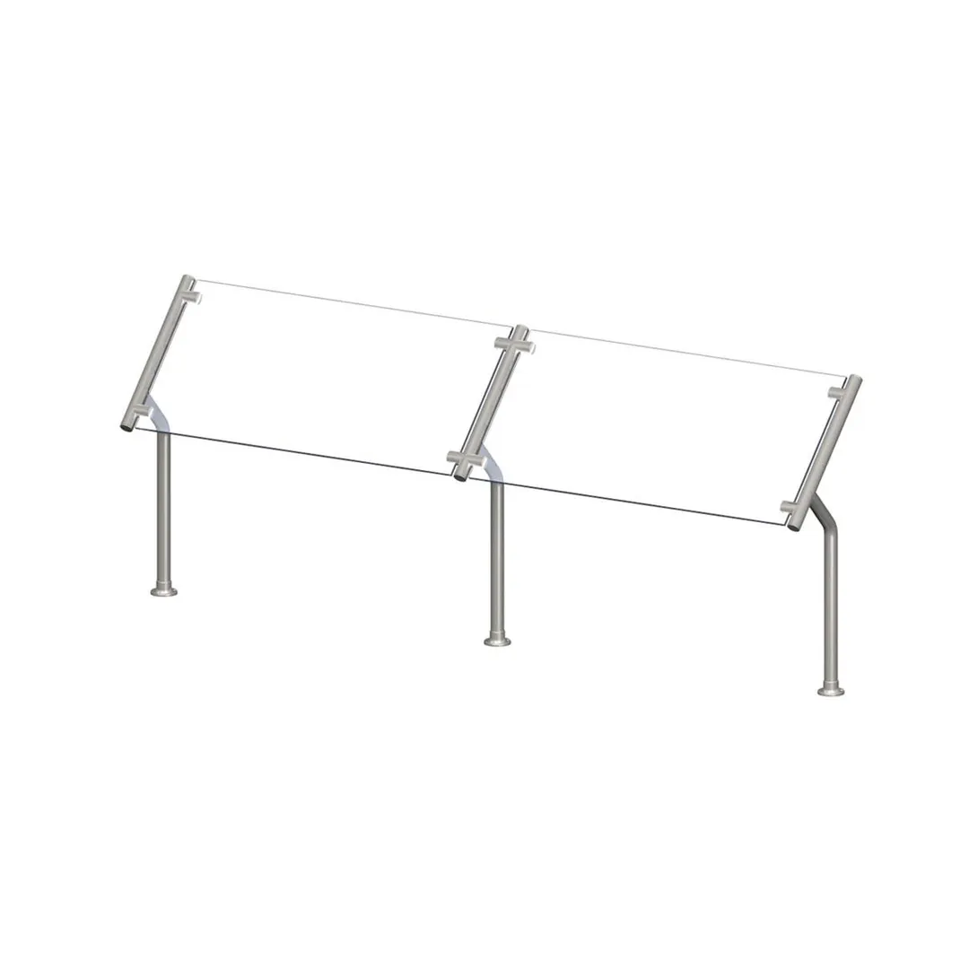 Vollrath CB98661 Contemporary Breath Guard, Single-Sided Buffet