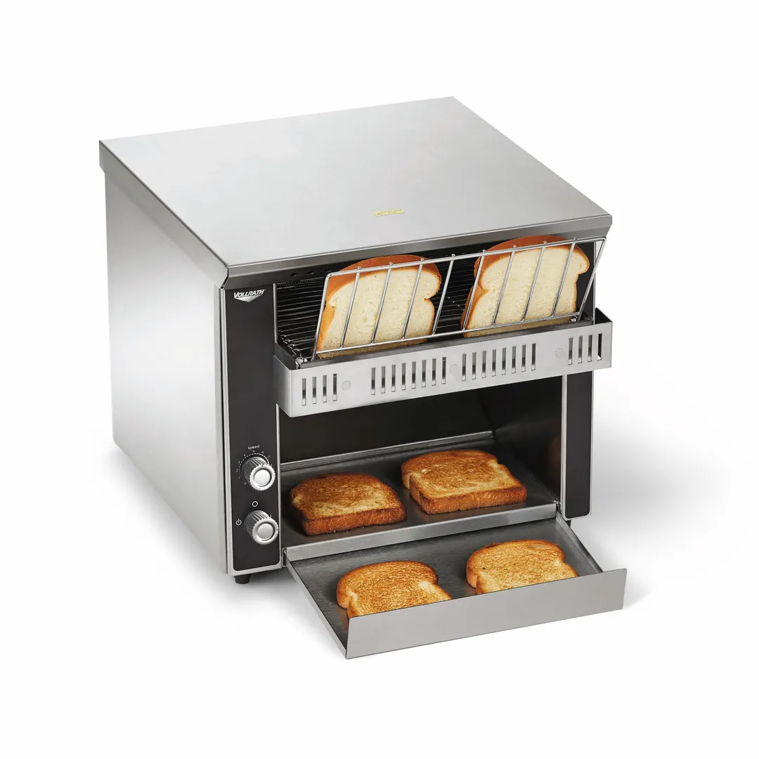 Vollrath CT2-120350 (2) Slice Countertop Conveyor Toaster with (350) Slices/Hr, 120V, 1600W