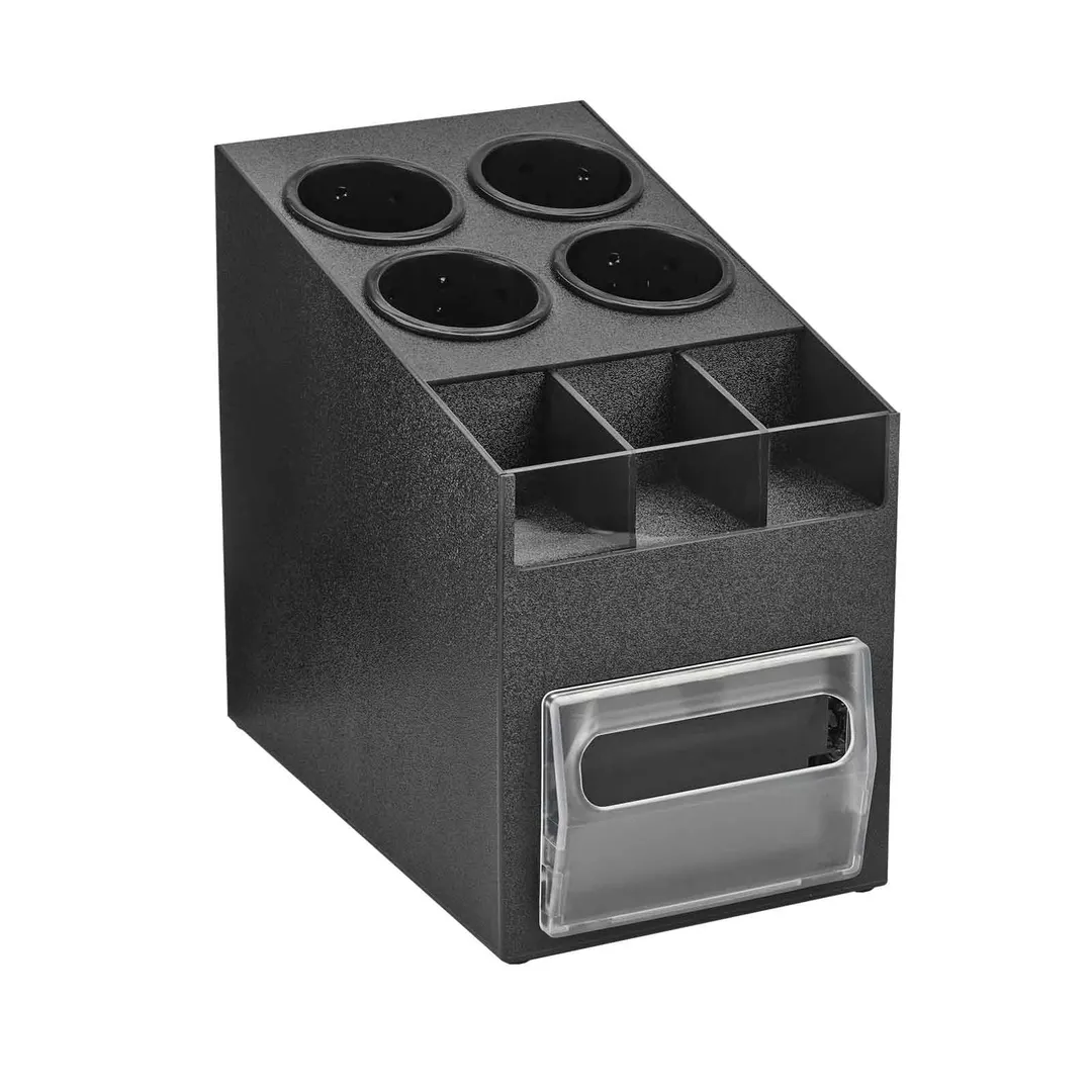 Vollrath CTNFO-06 Dispenser/Organizer, 9-1/16"W x19-1/4"D x15-3/16"H, 100 Plastic Napkins, 3&4 Slots