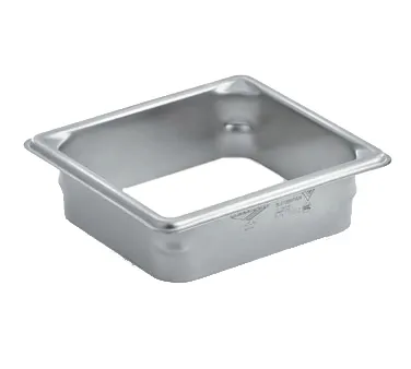 Vollrath E6WC02 Garbage Waste Chute, 1/6 Size, Rectangular, 22 Gauge Stainless Steel, Made in USA