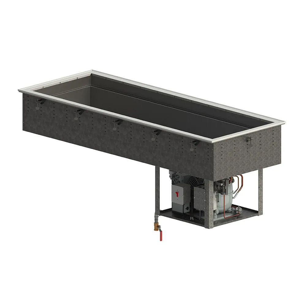 Vollrath FC-4C-03120-R Refrigerated Cold Pan, Drop-In, 3-Pan, 8" Deep Well