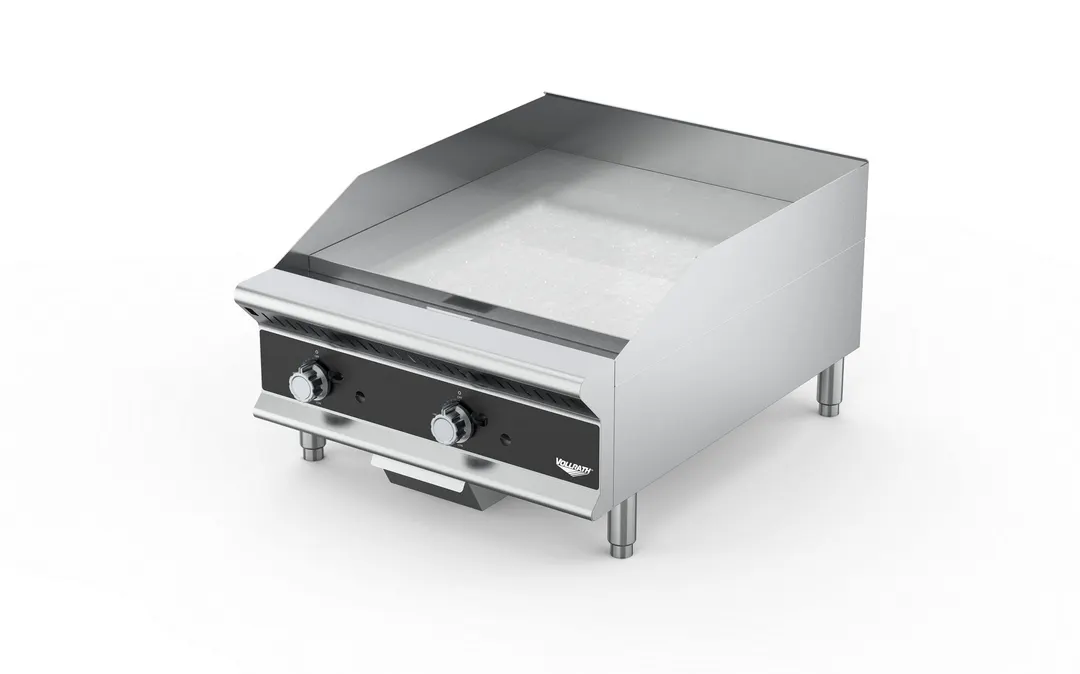 Vollrath GGHDM-48 48" Countertop Manual Gas Griddle, 1" Steel Plate, 120.000 BTU