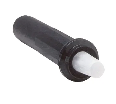 Vollrath INC-80 In-Counter Cup Dispenser, 5" Dia x 23"D, Black, NSF, Adjustable Gaskets, Made in USA