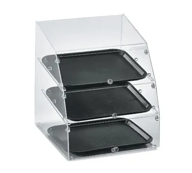 Vollrath LBC1418-3F-06 Display Case, Counter Top, Curved Front, Self Service