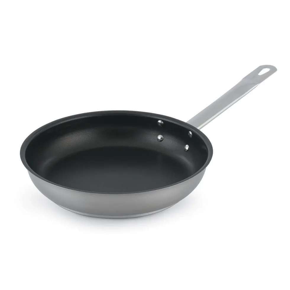 Vollrath N3409 Centurion® Fry Pan, 9-1/2" Dia., Non-Stick, 18-10 Stainless Steel
