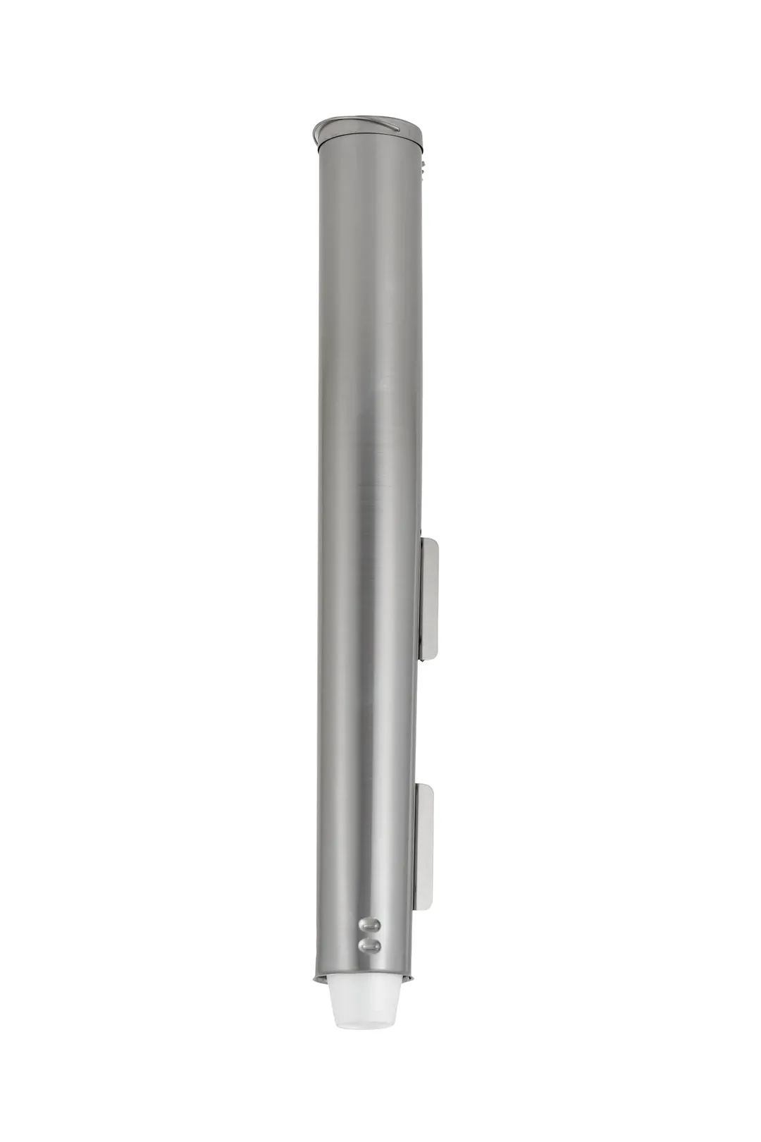 Vollrath PLC-1 Adjustable Cup Dispenser, 25-3/4"W x 3-1/8"D, Stainless Steel, Fits 2-1/4"-2-7/8" Cups