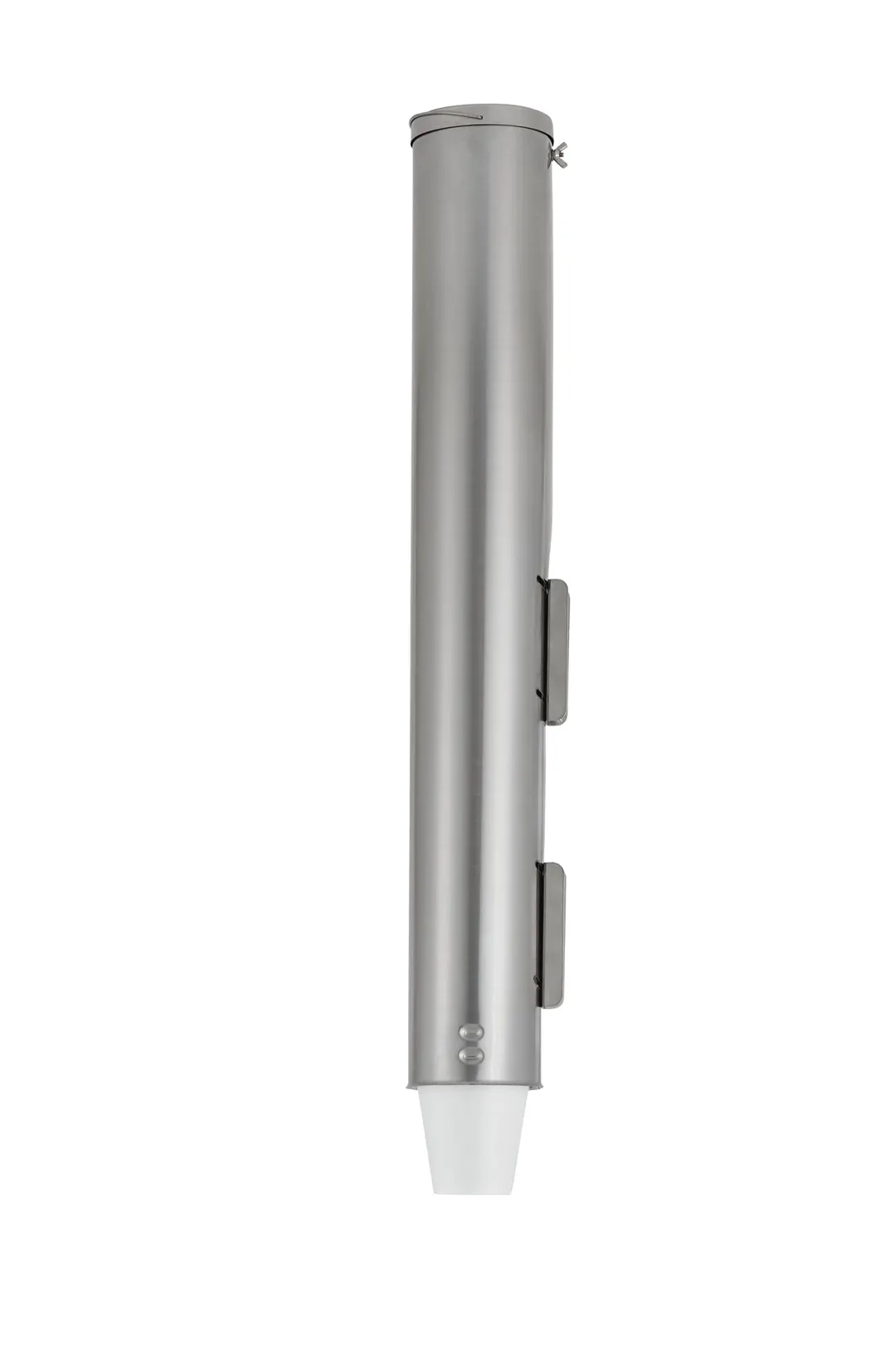 Vollrath PLC-3 Gravity Cup Dispenser, 25-7/8"W x 4-3/8"D, Holds Sleeve of Cups, Wall/Stand Mount
