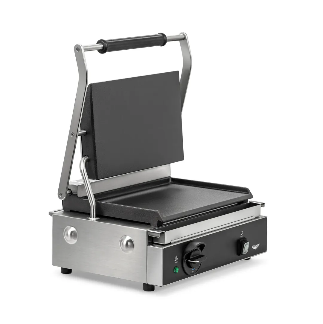 Vollrath PSG4-SF120-C  Double Cast Iron Panini Sandwich Grill w/ Smooth Plates for Canadian Use