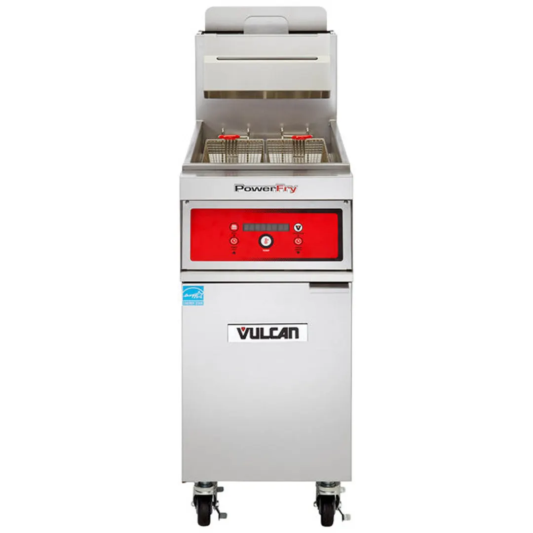 Vulcan 1VK45D 15" Floor Model Gas Fryer, 50 lb.