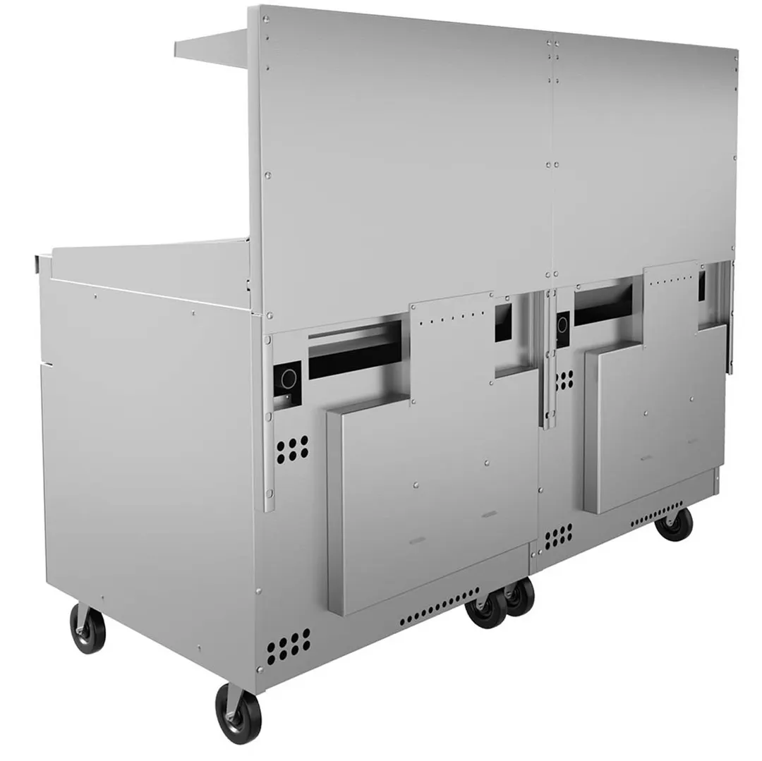 Vulcan 72SS-6B36G 72" Gas Restaurant Range w/ (6) Open Burners, 36" Griddle Right, (2) Standard Ovens, 310.000 BTU